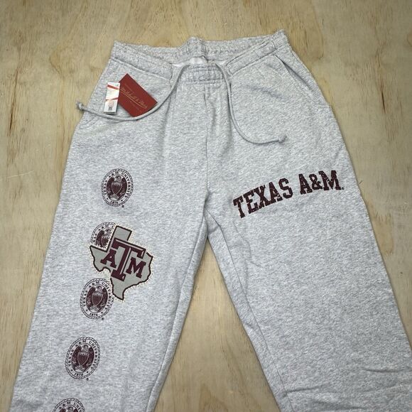 NEW Texas A&M Aggies Travis Scott x Mitchell & Ness Classic Sweatpants XL - Picture 4 of 15